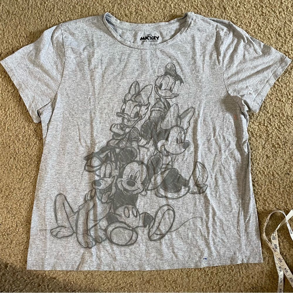 Mickey and Friends Sketchbook Style Tshirt